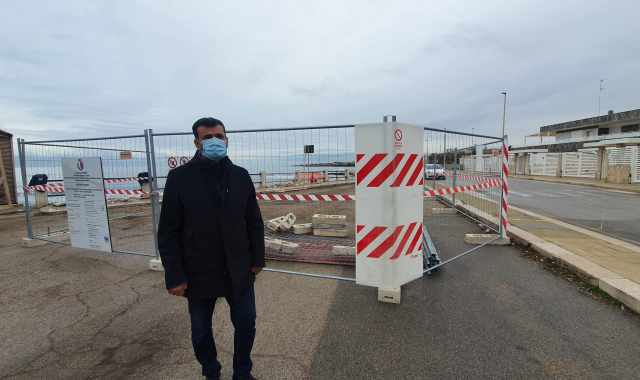 Bari, iniziati i lavori di riqualificazione della strada costiera di Torre a Mare